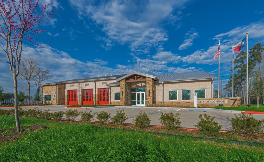 conroe fire station no7 1937